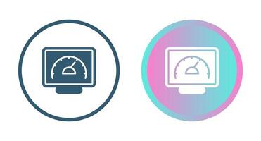 Desktop Computer Vector Icon