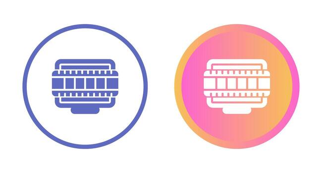 icono de vector de computadora de escritorio