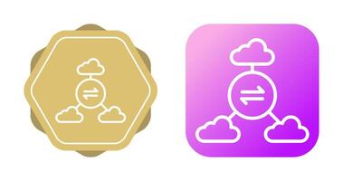 Multi-Cloud Vector Icon