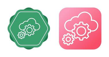 Cloud Orchestration Vector Icon