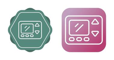 Smart Thermostat Vector Icon