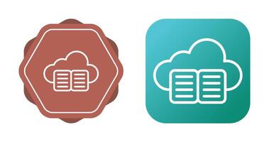 Cloud Training Vector Icon