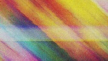 uma pintura do uma arco Iris colori fundo video