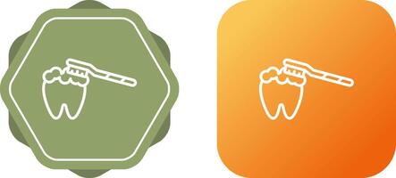 Brushing Teeth Vector Icon