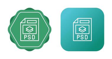 psd archivo vector icono