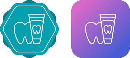 Toothpaste Vector Icon