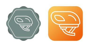 Smart Bike Helmet Vector Icon