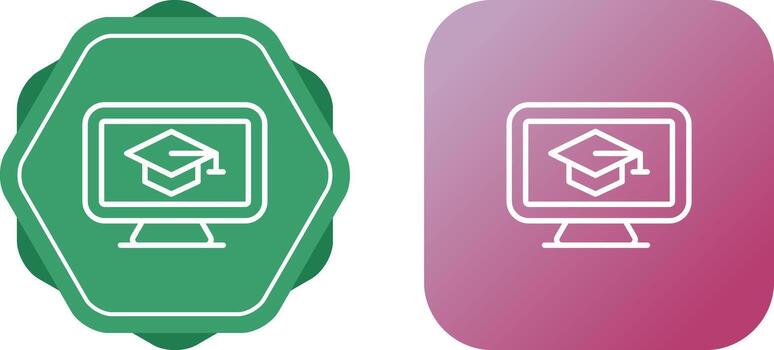 icono de vector de computadora