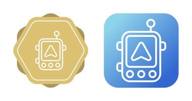 GPS Navigation Device Vector Icon