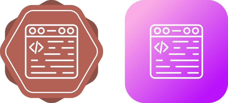 icono de vector de navegador