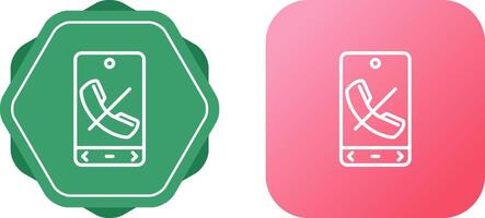Call End Vector Icon