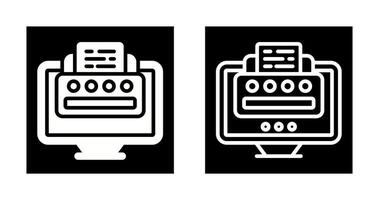 Printer Vector Icon