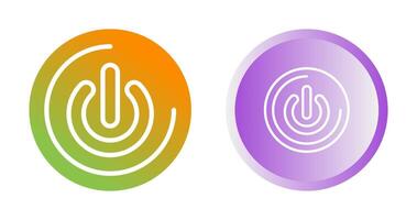 Power Button Vector Icon