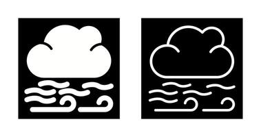 icono de vector de nube