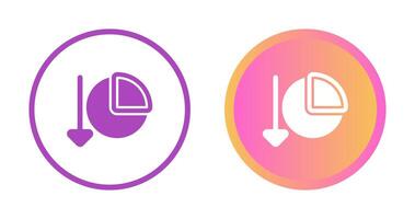 Chart Decreasing Vector Icon