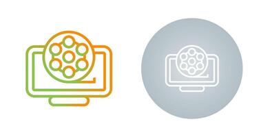 Film Reel Vector Icon