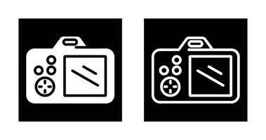 icono de vector de cámara dslr