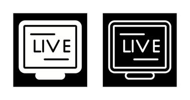 Live Stream Vector Icon