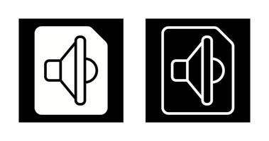 Audio File Vector Icon