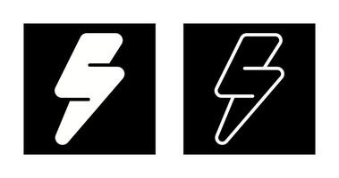Thunder Vector Icon