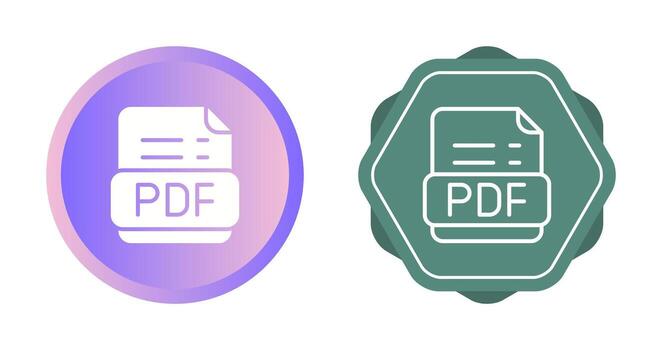 Pdf Vector Icon