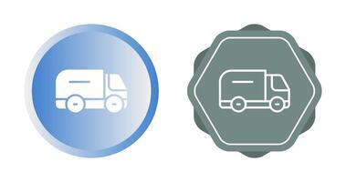 Truck Side Vector Icon