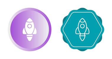 Rocket Lunch Vector Icon