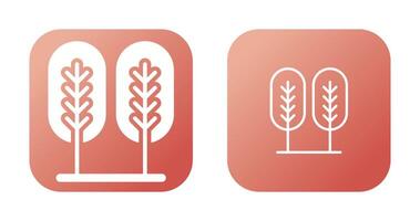 Birch tree Vector Icon