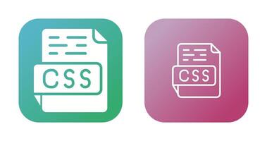 icono de vector de css