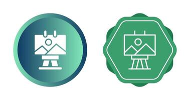 Canvas Vector Icon