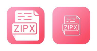 ZIPX Vector Icon