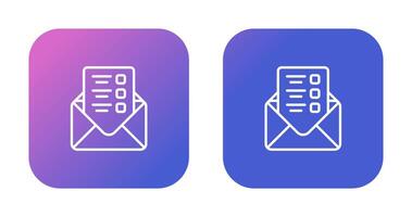 Mailing Lists Vector Icon