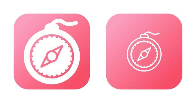 icono de vector de brújula