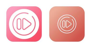 Next Track Circle Vector Icon