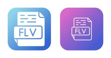 FLV Vector Icon