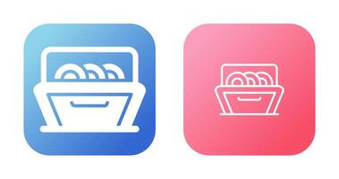 Dishwasher Vector Icon