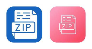 ZIP Vector Icon