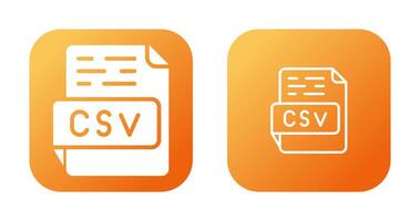 CSV Vector Icon