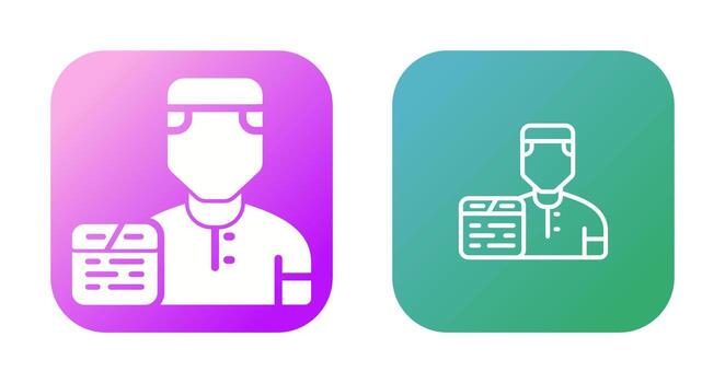 web desarrollador vector icono