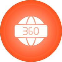 360 Degrees Vector Icon