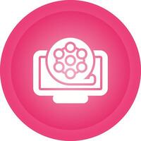 Film Reel Vector Icon