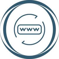 Domain Renewal Vector Icon