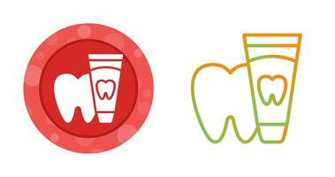 Toothpaste Vector Icon