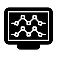 Desktop Computer Vector Icon