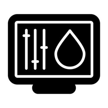 Desktop Computer Vector Icon