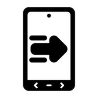Swip Right Vector Icon