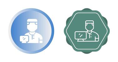 Working Man Vector Icon