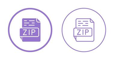 ZIP Vector Icon