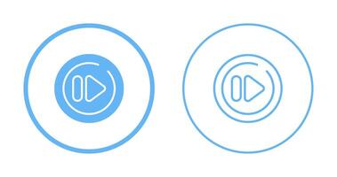 Next Track Circle Vector Icon
