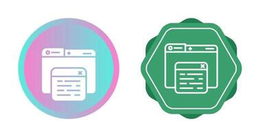 Pop Up Vector Icon